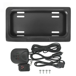 Nouveau design, spécifications américaines, cadre de plaque d'immatriculation électrique double, support de plaque d'immatriculation rabattable pour voiture - Product Image 6
