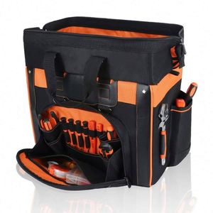 BSCI Factory BSCI factory Custom OEM 600D Polyester Easy Carry <b>Tool</b> Storage Bag <b>Tool</b> Bag <b>Trolley</b> Rolling <b>Tool</b> Bag - Product Image 5