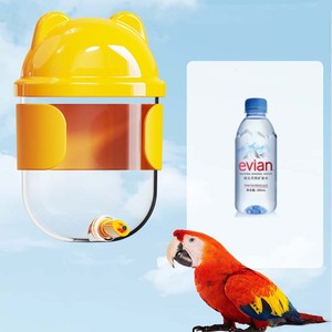 Penjualan Terbaik nampan plastik mewah aksesoris hewan peliharaan botol makan gantung putih untuk burung kucing anjing penggunaan rumah sehari-hari - Product Image 6