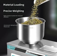 Machine d'emballage automatique de sachets de thé pour la fabrication de sachets de café et de thé avec remplissage et scellage de liquides