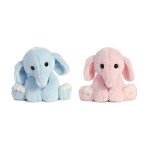 2021 Bán Buôn Dễ Thương Voi OEM Thiết Kế Logo Tùy Chỉnh Mềm Động Vật Sang Trọng Bé Đồ Chơi Nhồi Bông Voi - Product Image 3