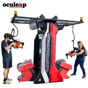 Permainan Arcade VR 2026 Platform Gerak Baru Hiburan AR/VR Simulator Tembak 12D Peralatan Tembak 2 Orang Mesin Game 5D - Product Image 1