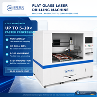 Machine de découpe laser CNC JINGWANG pour panneaux de meubles, miroirs de douche et verre plat, haute sécurité, 100W/120W/200W, 220V, en acier