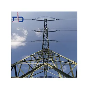 220 kV Überflussübertragung stahlrohr netzteil stromturm elektrischer hochspannungs-stromübertragungsturm