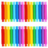 Southpeak Pop Tubes Jouet Sensoriel Squishy Factory DIY Tube Extensible Mochi Auditory Thérapie Manuelle TDAH Autisme Outil Anti-Anxiété