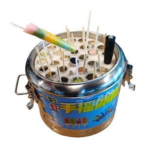 Máquina <span class=keywords><strong>de</strong></span> Helados <span class=keywords><strong>de</strong></span> Acero Inoxidable con Manivela, Sin <span class=keywords><strong>Electricidad</strong></span>, Solo con Hielo y Congelador, Rápida, Conveniente y Perfecta para Acampar - Product Image 2