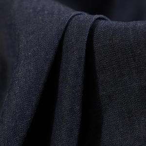 Tela vaquera de poliéster y algodón, tejido elástico, disponible en color negro y azul, Indigo, disponible en China - Product Image 3