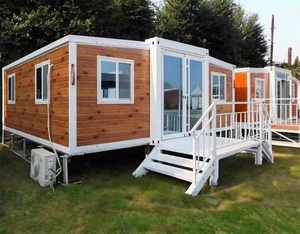 Casas Prefabricadas Portátiles, Contenedor <span class=keywords><strong>Modular</strong></span> Expandible, Vivienda Móvil <span class=keywords><strong>de</strong></span> <span class=keywords><strong>Madera</strong></span> para Uso en Exteriores - Product Image 2