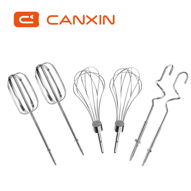 Custom Eco-friendly Stainless Steel Egg Beater Wire Whisk Accessories Household Kitchen Tools for Electric Mixer 1 Year Warranty