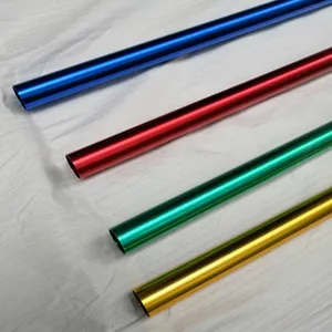 powder coating aluminum pipe anodized aluminum extrusion tube aluminum profiles accessories