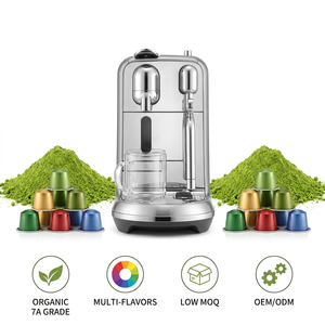 Cápsulas de Matcha Energéticas, Sin Azúcar, Aptas para Dietas, de Disolución Rápida, Bebida para el Ritual Matutino, Opción de Calidad - Product Image 1