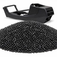 Granulés AES modifiés à surface mate anti-adhésifs  Résistant aux UV et aux intempéries pour l'extérieur des véhicules automobiles  Pièces en plastique brillantes