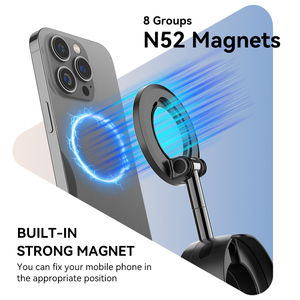 Travel <strong>Phone</strong> <strong>Stand</strong> | Portable Adjustable Holder <strong>for</strong> <strong>Desk</strong> &amp; Travel Use Magnetic Foldable - Product Image 6