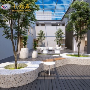 Nuevos Materiales de Construcción de Piedra, Terrazo, Adoquines, Muebles de Jardín para Exteriores, Parques, Plazas y Árboles - Product Image 2