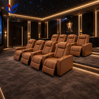 Sièges de chaise de cinéma VIP de luxe Sièges de cinéma à domicile Canapé de cinéma à domicile Chaises de cinéma à domicile