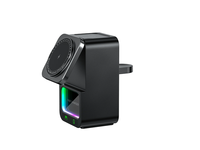 5 1 15W Lampu Malam Magnetik untuk Speaker Pengisi Daya Nirkabel Mikrofon untuk iPhone IWatch untuk Stasiun Pengisian Cepat