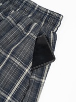 Pantalons de jogging décontractés en coton 100% pour femmes et hommes, style hip-hop, imprimé à carreaux, style coréen Y2k, ample, jambe large, scimitar