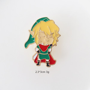 5 Phong Cách Thời Trang Đồ Trang Sức Huyền Thoại của <span class=keywords><strong>Zelda</strong></span> <span class=keywords><strong>Pins</strong></span> Nhà Sản Xuất Phim Hoạt Hình Trâm Trò Chơi Video Mexico Men <span class=keywords><strong>Pins</strong></span> - Product Image 4