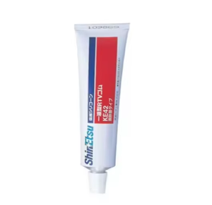 Adhésif silicone Shin Etsu KE-42 W/T à l'acide déacétique (pour collage) Adhésif industriel polyvalent ISO VG 15 - Product Image 1