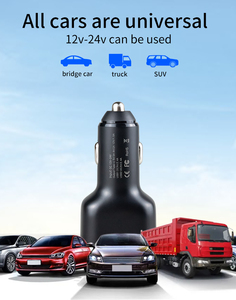 Thiết kế di động mô hình mới sạc nhanh điện thoại di động đa cổng 3 USB PD loại C sạc xe hơi - Product Image 6