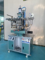 Machine de transfert par estampage à chaud semi-nouvelle haute vitesse pour surfaces plates et courbes, équipement d'emballage pour bouteilles, tasses, tubes et produits chimiques quotidiens
