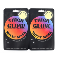 Bolsa Plana Termosellada con Acabado Mate y Orificio Euro, Impresa Personalizada, para Mascarillas Faciales, Bolsas de Mylar