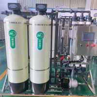 Système de traitement de l'eau par osmose inverse RO Plant 500LPH, purificateur d'eau industriel