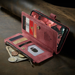 Custodia Portafoglio in Pelle CaseMe per OPPO Reno 7 Pro, Cover Posteriore 3-in-1 con Ricarica Wireless e Slot per Carte di Credito in PU - Product Image 5