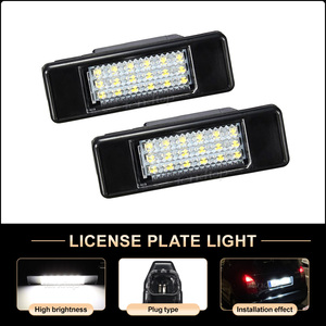 Bon Prix Haute Luminosité LED Plaque D'immatriculation Lumière pour Peugeot 106 1007 207 307 308 406 407 508 Citroen C2 C3 C5 C6 C8 - Product Image 2