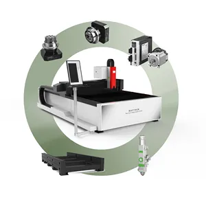 Sıcak satış robotik masa 1kw Fiber lazer kesim makinesi ile en iyi marka