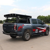 Barre de ramassage réglable en aluminium hors route 4X4 Hilux galerie de toit universelle pour camion ford ranger