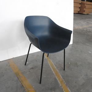 Ghế khách sạn Motel 6, ghế khung thép vỏ nhựa, ghế phòng khách sạn thiết kế Châu Âu, ghế ăn nhựa PP - Product Image 3