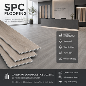 Revêtement <span class=keywords><strong>de</strong></span> sol en vinyle <span class=keywords><strong>de</strong></span> luxe Wood Stone, épaisseur 4 mm, imperméable et résistant aux rayures, aspect ardoise, dalles SPC, couleurs <span class=keywords><strong>de</strong></span> sol en <span class=keywords><strong>noyer</strong></span> noir - Product Image 1