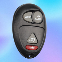 Clé de télécommande MS 4 boutons L2C0007T PN 10335582-88 pour Buick Chevrolet GM 315Mhz, clé transpondeur de véhicule