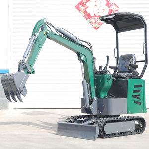 High <b>Top</b> ELORRY EL18 Hydraulic Mini Excavator Crawler 0.045m3 Cubic Meter Small Digger Crawler Excavator - Product Image 1