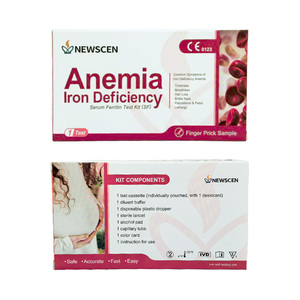 Prueba de Anemia por Deficiencia de Hierro NewScen, Certificación CE e ISO13485, Autoevaluación del Nivel de Ferritina, Diseño Portátil para una Fácil Autoprueba - Product Image 5