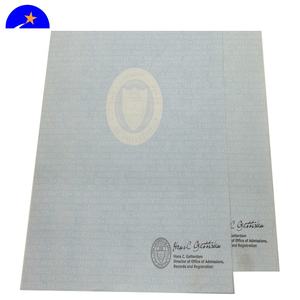 Fornitori della cina a buon mercato all'ingrosso brochure certificato di servizio di stampa - Product Image 1