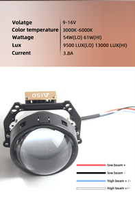 Wholesale App Control 3 Inch Bi-<b>LED</b> <b>Projector</b> Lens Factory Custom High Quality 5-60W 3000-6500K Car <b>Light</b> Headlight - Product Image 6