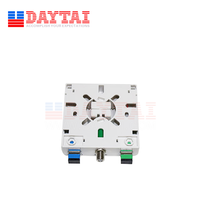 Receptor óptico de mini nodo tipo enchufe pasivo FTTH para TV digital