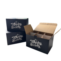 Carpetas de regalo corrugadas resistentes y respetuosas con el medio ambiente con laminación mate y relieve Cajas de embalaje de comercio electrónico personalizables