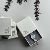 Boîte à montre de luxe à tiroir avec motif personnalisé, logo de marque personnalisé, couvercle coulissant rigide, boîtes d'emballage pour bijoux, bracelets et montres