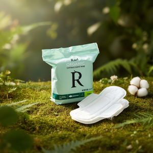 Rael <b>Organic</b> Cotton Sanitary <b>Pads</b> Large Size For Daily Use - Product Image 3