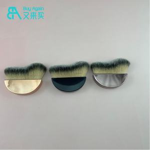 PRO — brosse <span class=keywords><strong>pour</strong></span> ombre à paupières en vrai cheveux de chèvre naturel, pinceaux de maquillage <span class=keywords><strong>pour</strong></span> le nez, ombre à angle unique - Product Image 6