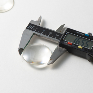 Fiber lazer için özelleştirilmiş UV kaynaşmış silika kuvars cam optik küresel Lens bi-dışbükey/bi-içbükey AR kaplama - Product Image 5