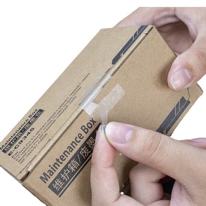 Ruban adhésif <span class=keywords><strong>auto</strong></span>-adhésif en acrylique personnalisé, amovible, écologique, durable, à déchirure facile avec bande de déchirure Flèche Verte, ouverture facile - Product Image 6
