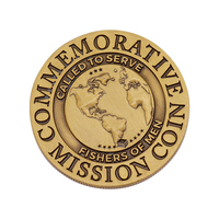 Moneda de Desafío de Latón Sólido con Logotipo Personalizado de Fábrica, 30mm 40mm 50mm, en Blanco, Dorada, Plateada, Cobre, Impresión UV, Grabado Láser, Serigrafía