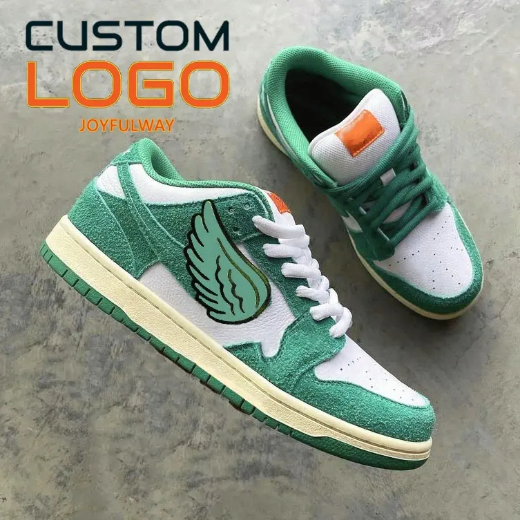 Casual Custom Logo Shoes Men And Girls Outdoor Fashion Basketball style dunkes custom Branded Sneaker Shoes