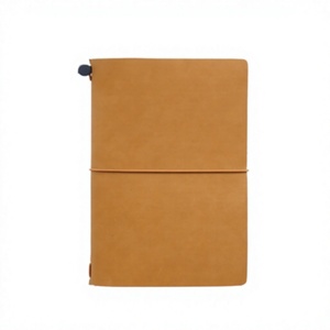 Carnet en cuir A5 fait main vintage, couverture en cuir de vachette, journal, agenda étudiant, planificateur de voyage - Product Image 4