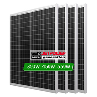 450w 600w Mono Panneau Solaire 500w 48v Allemagne Panneau Solaire 550 Watt 510wp 550 w Panneaux Solaires