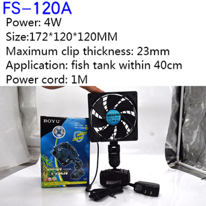 Boyu <span class=keywords><strong>Aquarium</strong></span> <span class=keywords><strong>Aquarium</strong></span> Automatische Temperatuurregeling Fan Tank <span class=keywords><strong>Cooling</strong></span> <span class=keywords><strong>Aquarium</strong></span> Fan Waterkoeling Mute - Product Image 3